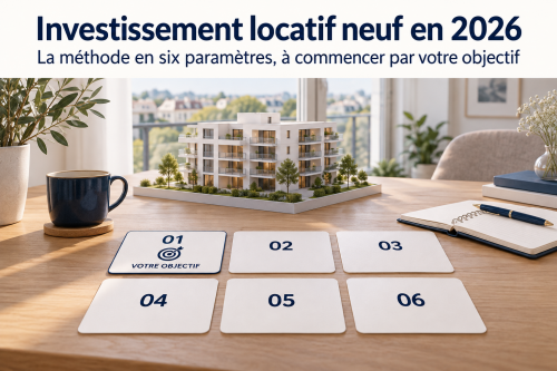 Investissement locatif neuf en 2026 : la méthode en six paramètres, à commencer par votre objectif Investissement locatif neuf en 2026 : la méthode en six paramètres, à commencer par votre objectif